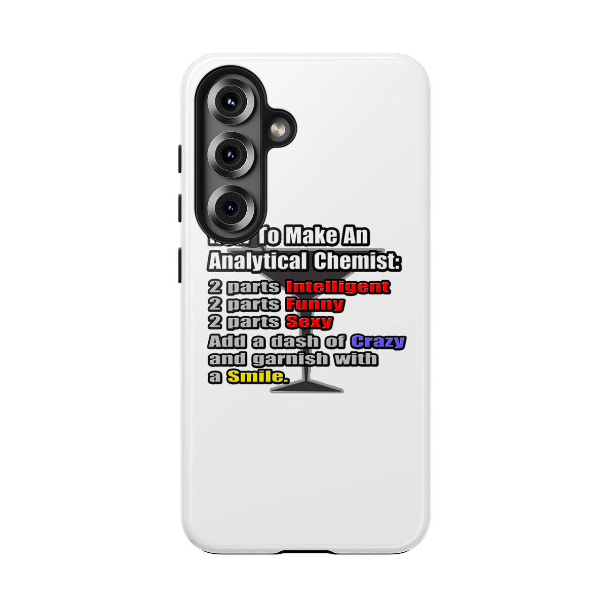 How To Make an Analytical Chemist - Tough Phone Cases