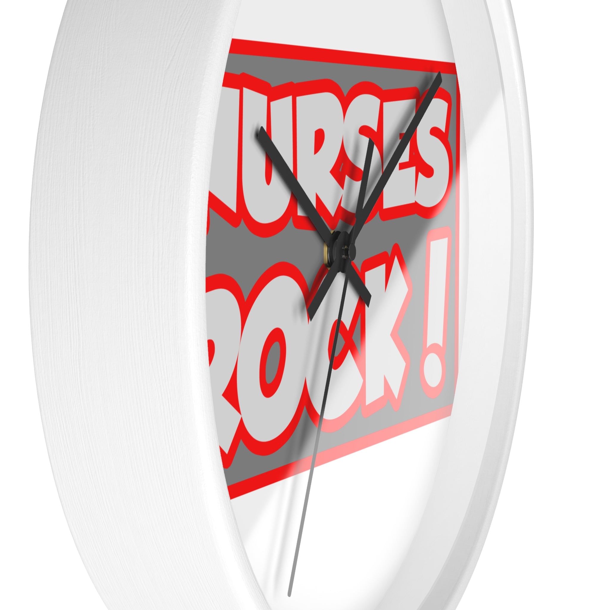 Nurses Rock! - Wall Clock