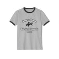 Save a Horse, Ride an Orthopaedic Nurse - Unisex Cotton Ringer T-Shirt