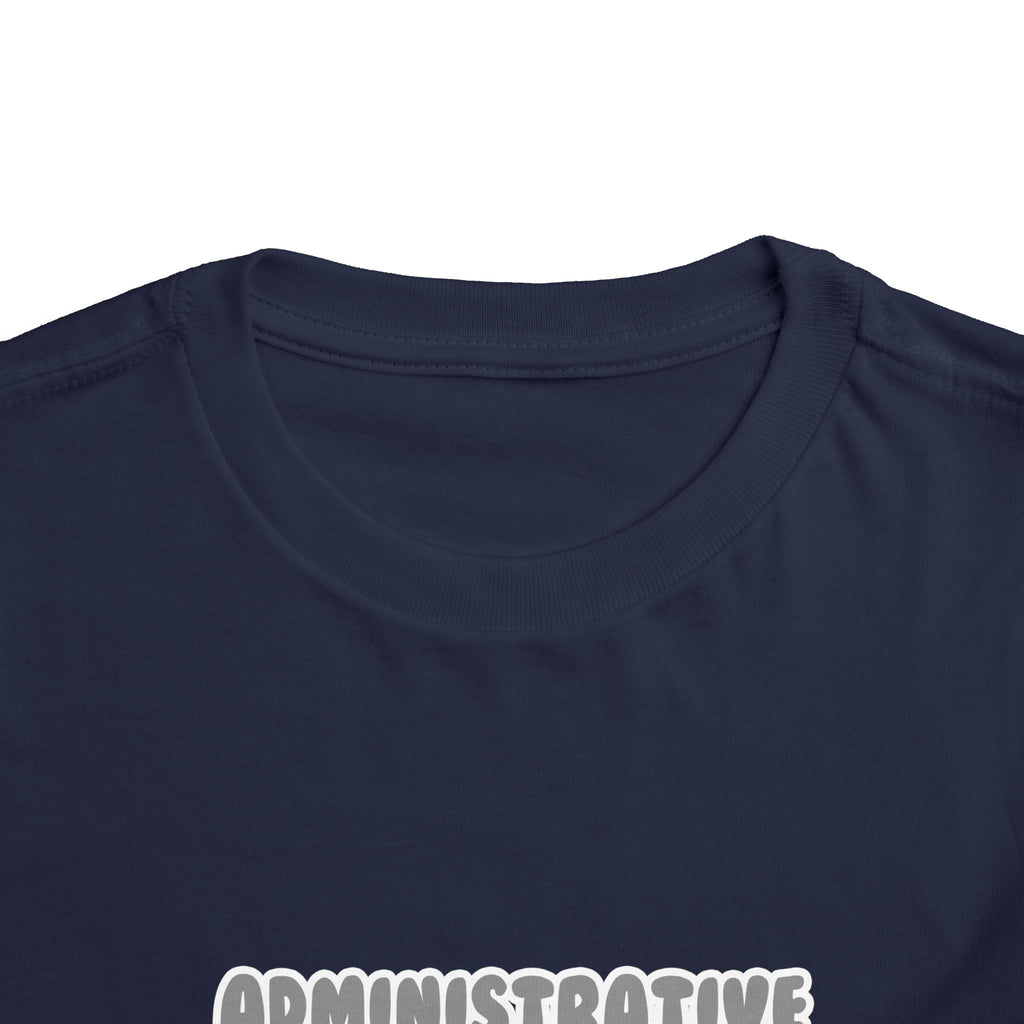 Administrative Asst ... Will Work For Ice Cream - Toddler Short Sleeve Tee