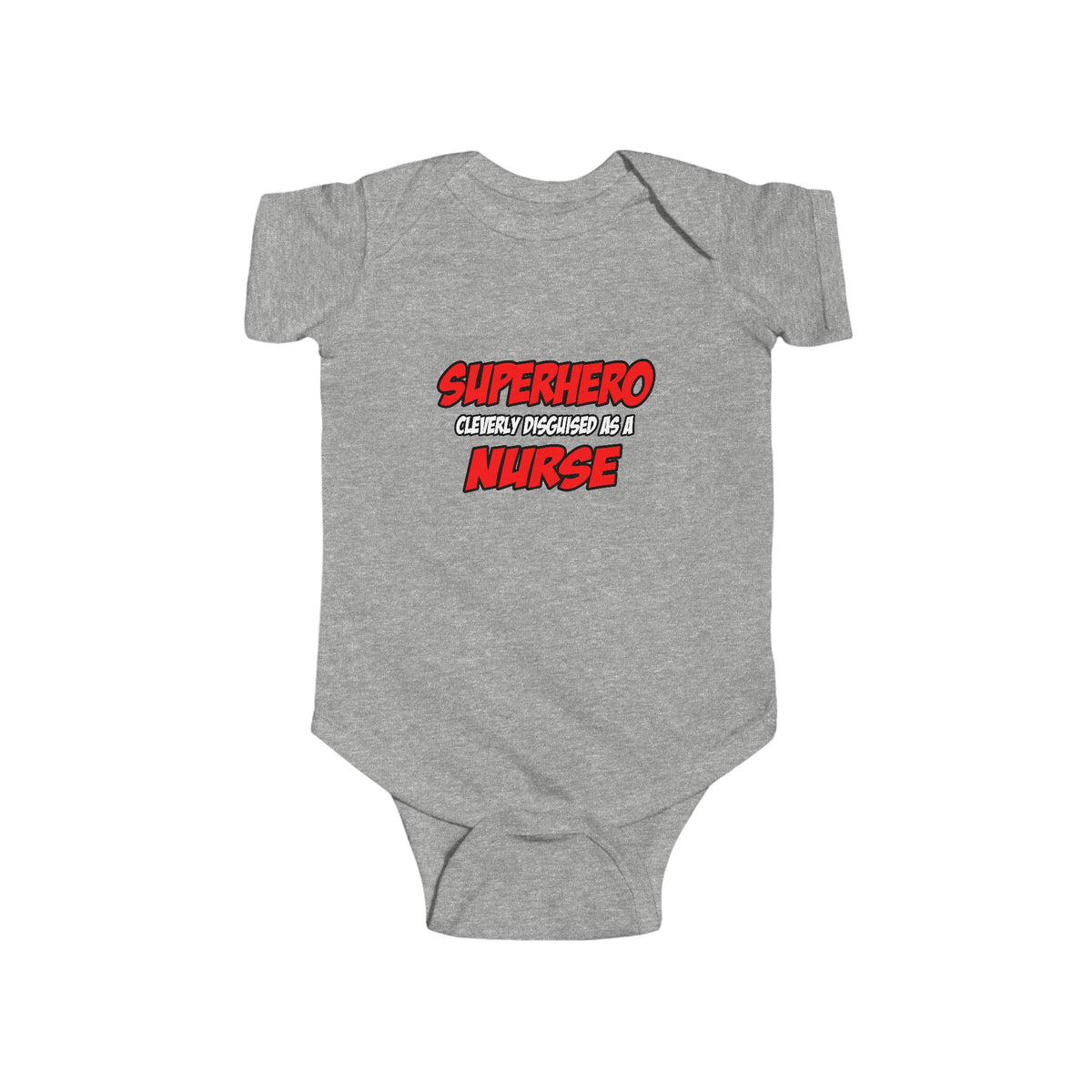 Superhero...Nurse - Infant Fine Jersey Bodysuit
