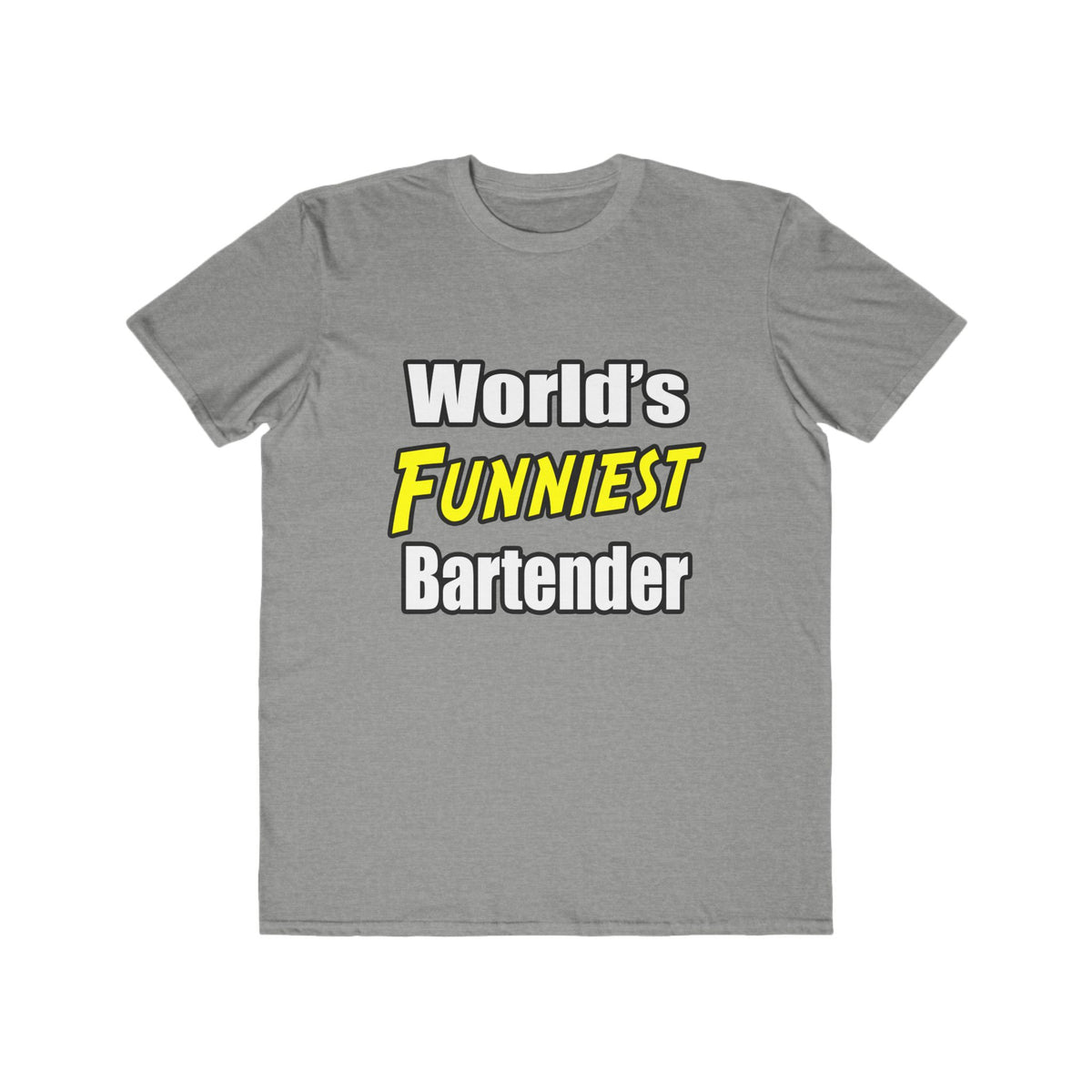 World's Funniest Bartender - Men's Lightweight Fashion Tee