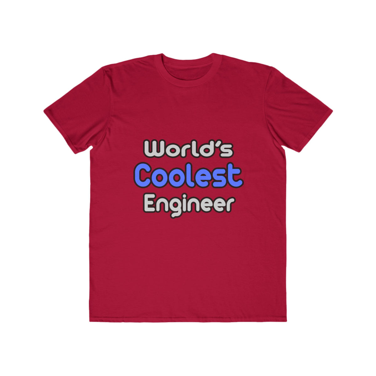 World's Coolest Engineer - Men's Lightweight Fashion Tee
