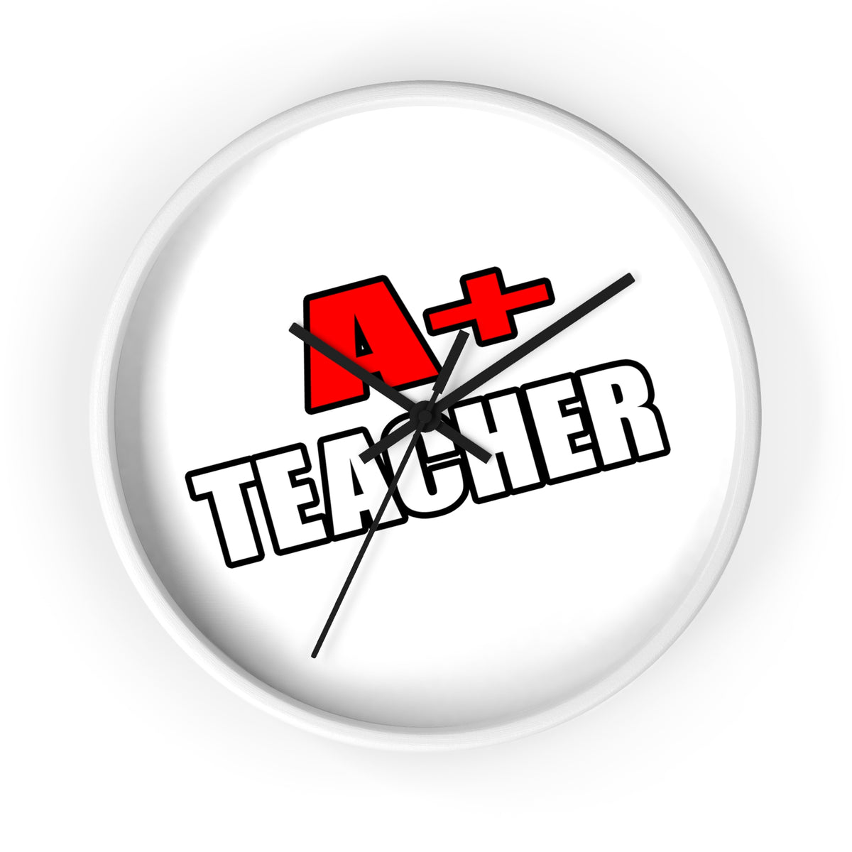 a plus teacher - Wall Clock