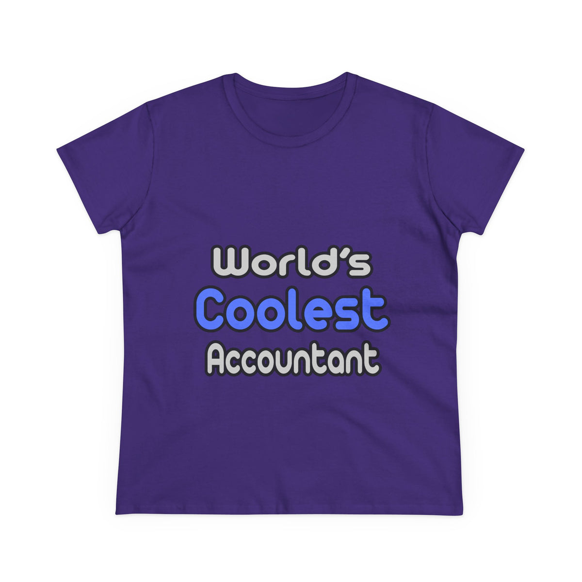 World's Coolest Accountant - Women's Midweight Cotton Tee