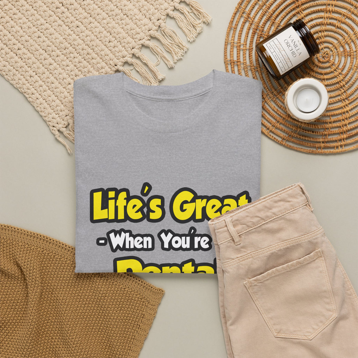 Life's Great When You're a Dental Hygienist - Unisex Heavy Cotton Tee