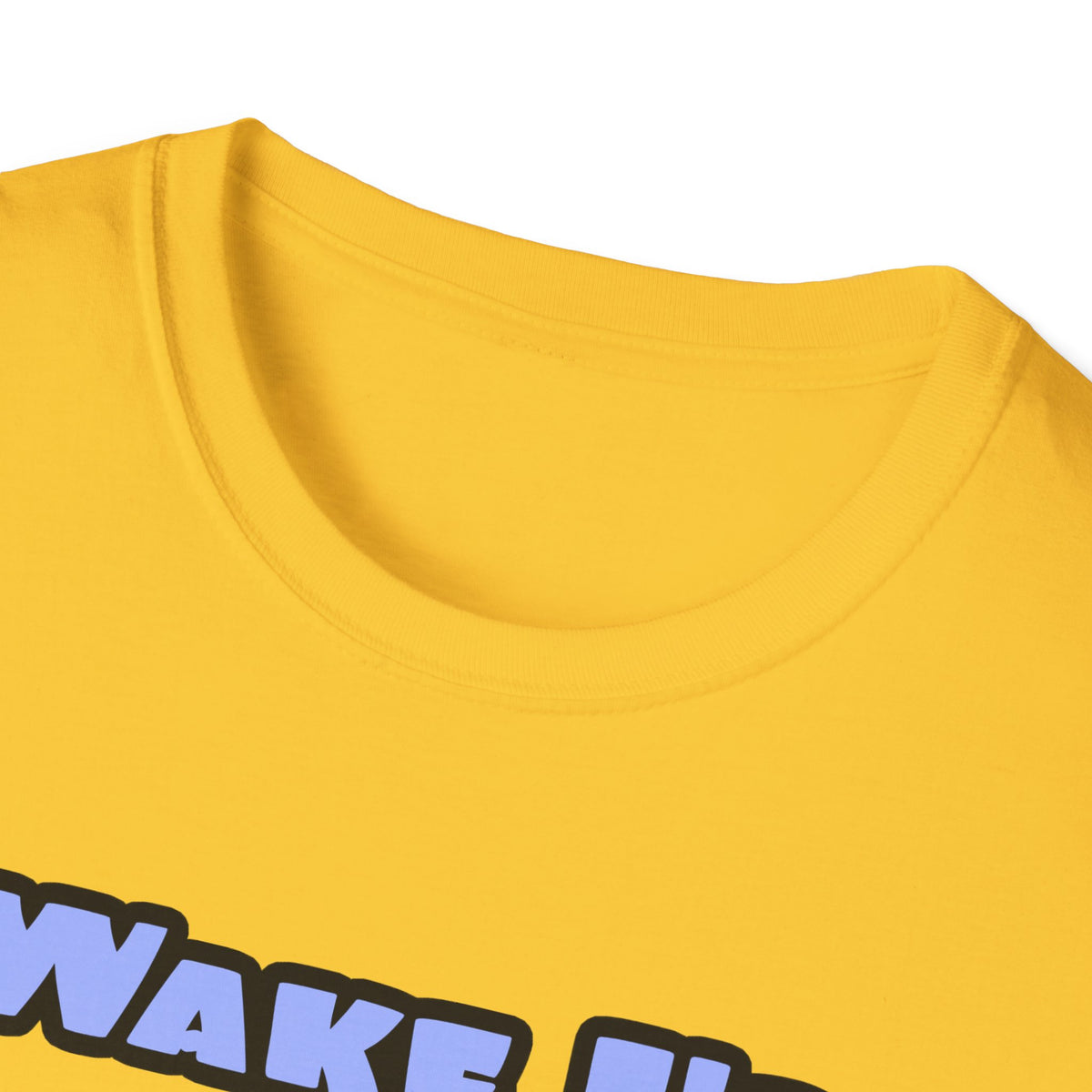 Wake Up Happy .. Sleep With Cardiovascular Tech - Unisex Softstyle T-Shirt
