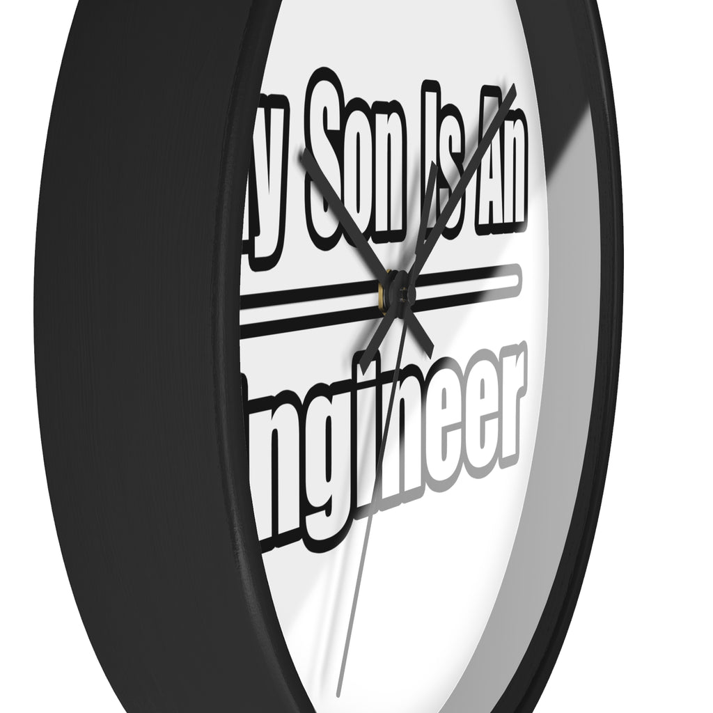 My Son Engineer - Wall Clock