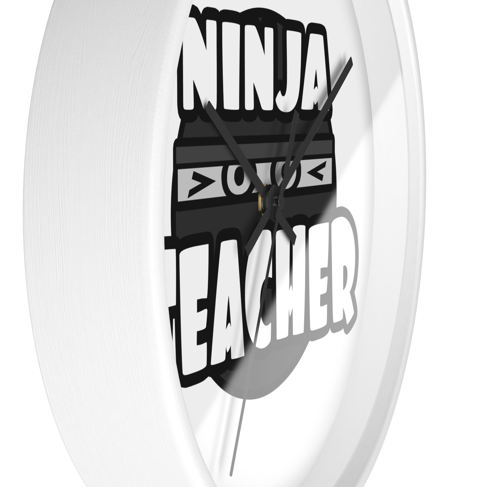 Ninja Teacher - Wall Clock