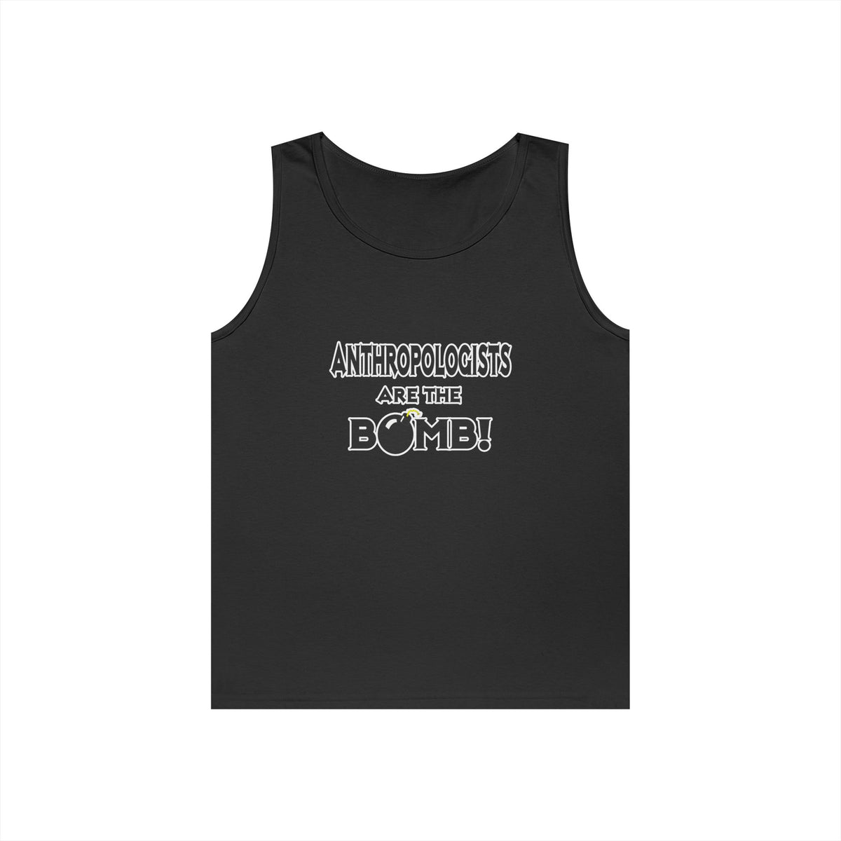 Anthropologists Are The Bomb! - Unisex Heavy Cotton Tank Top