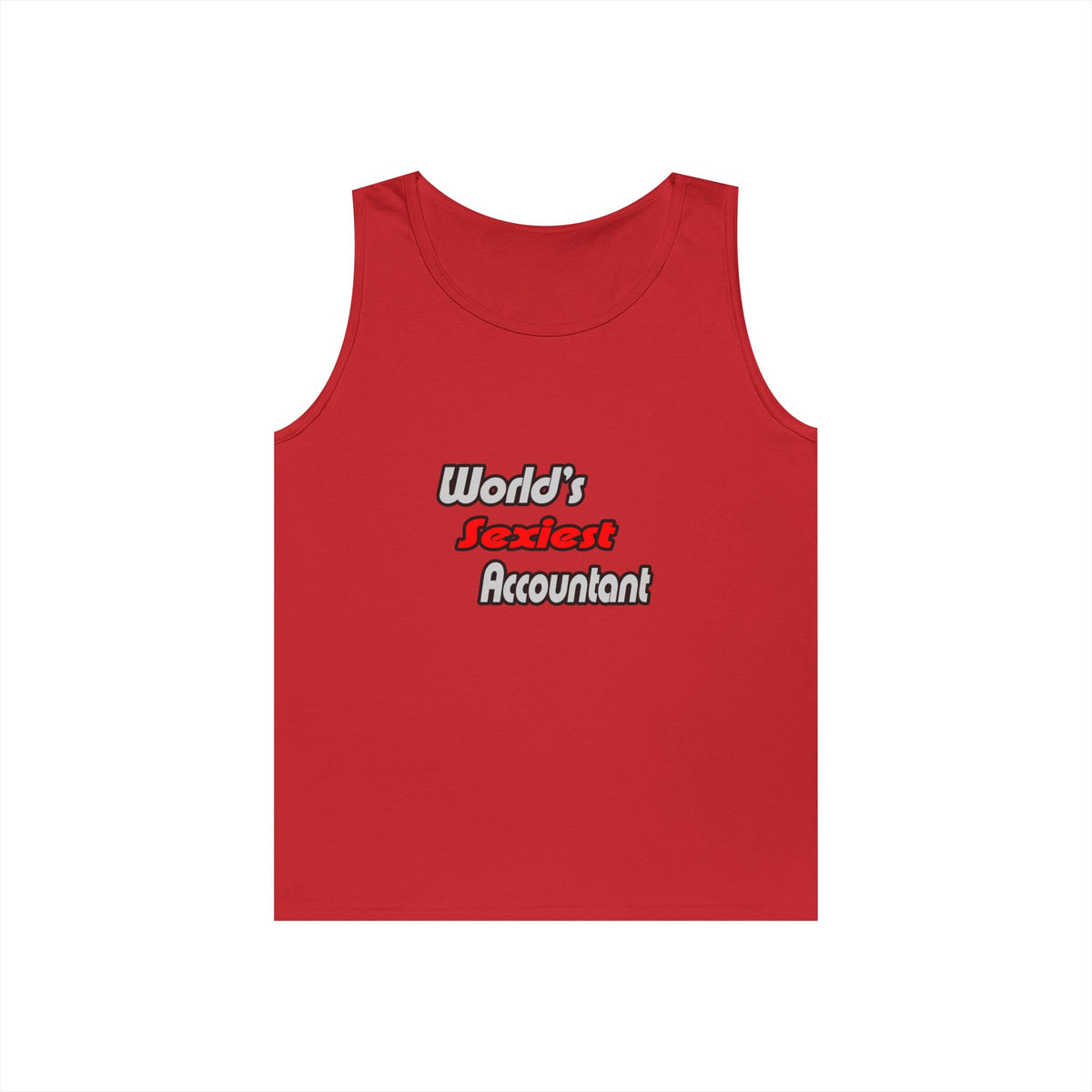 World's Sexiest Accountant - Unisex Heavy Cotton Tank Top