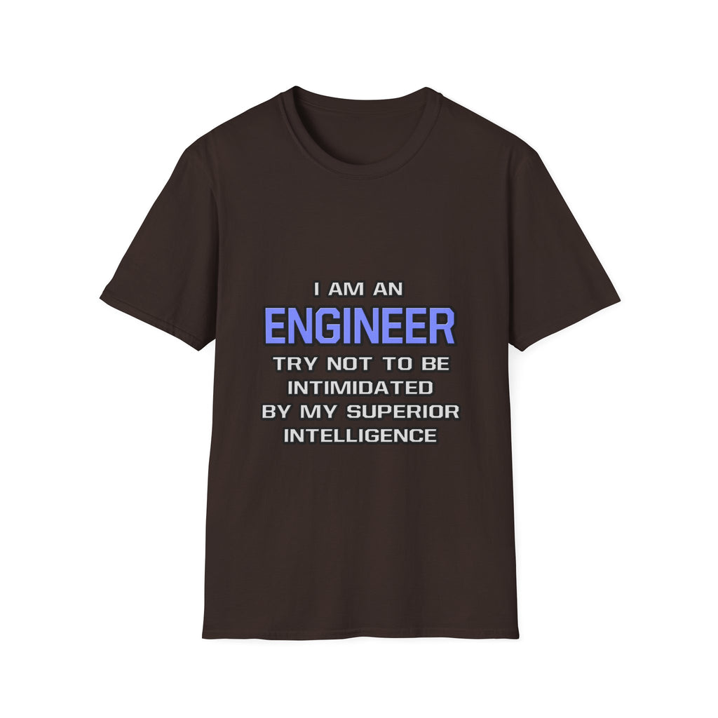 Engineer Joke ... Superior Intelligence - Unisex Softstyle T-Shirt