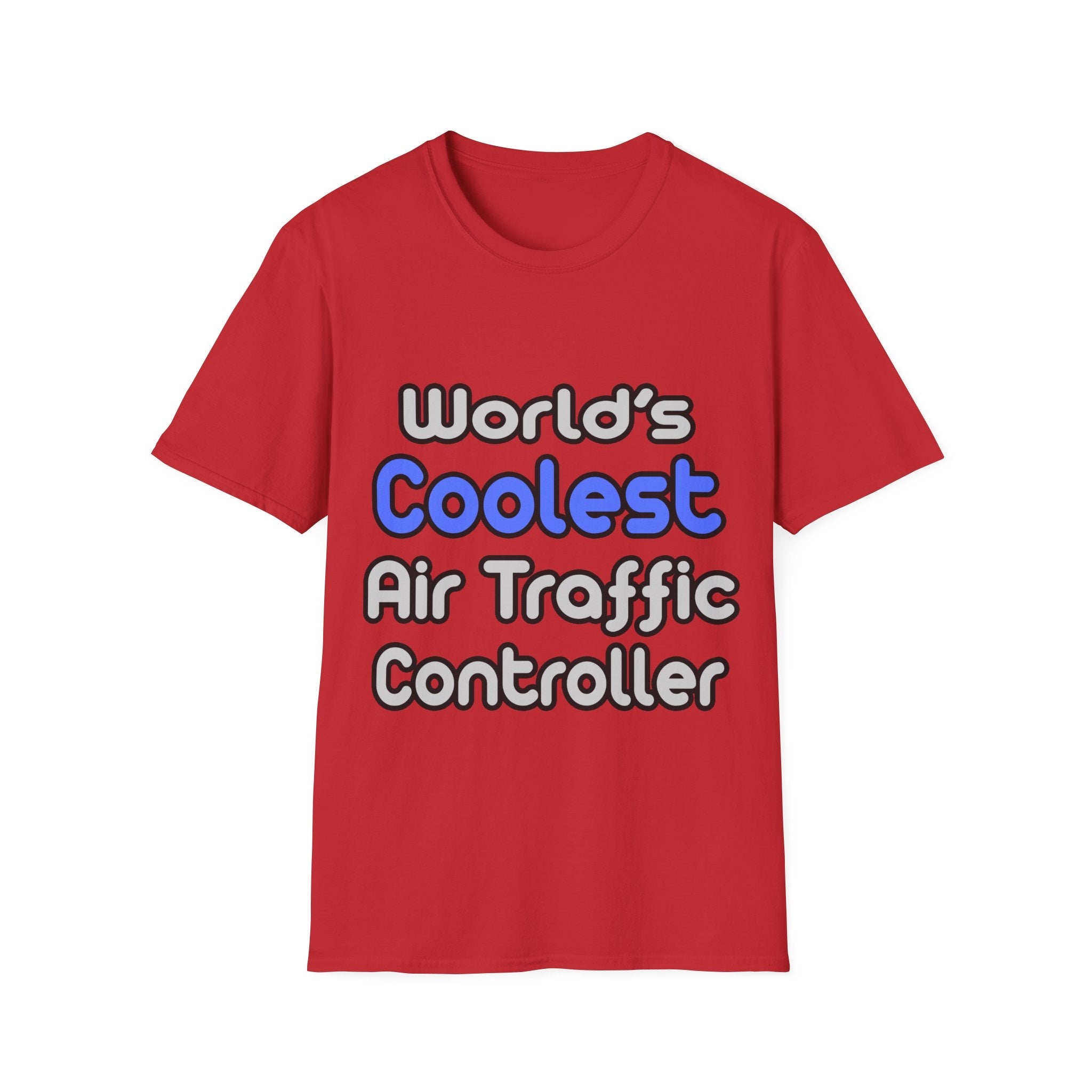 World's Coolest Air Traffic Controller - Unisex Softstyle T-Shirt