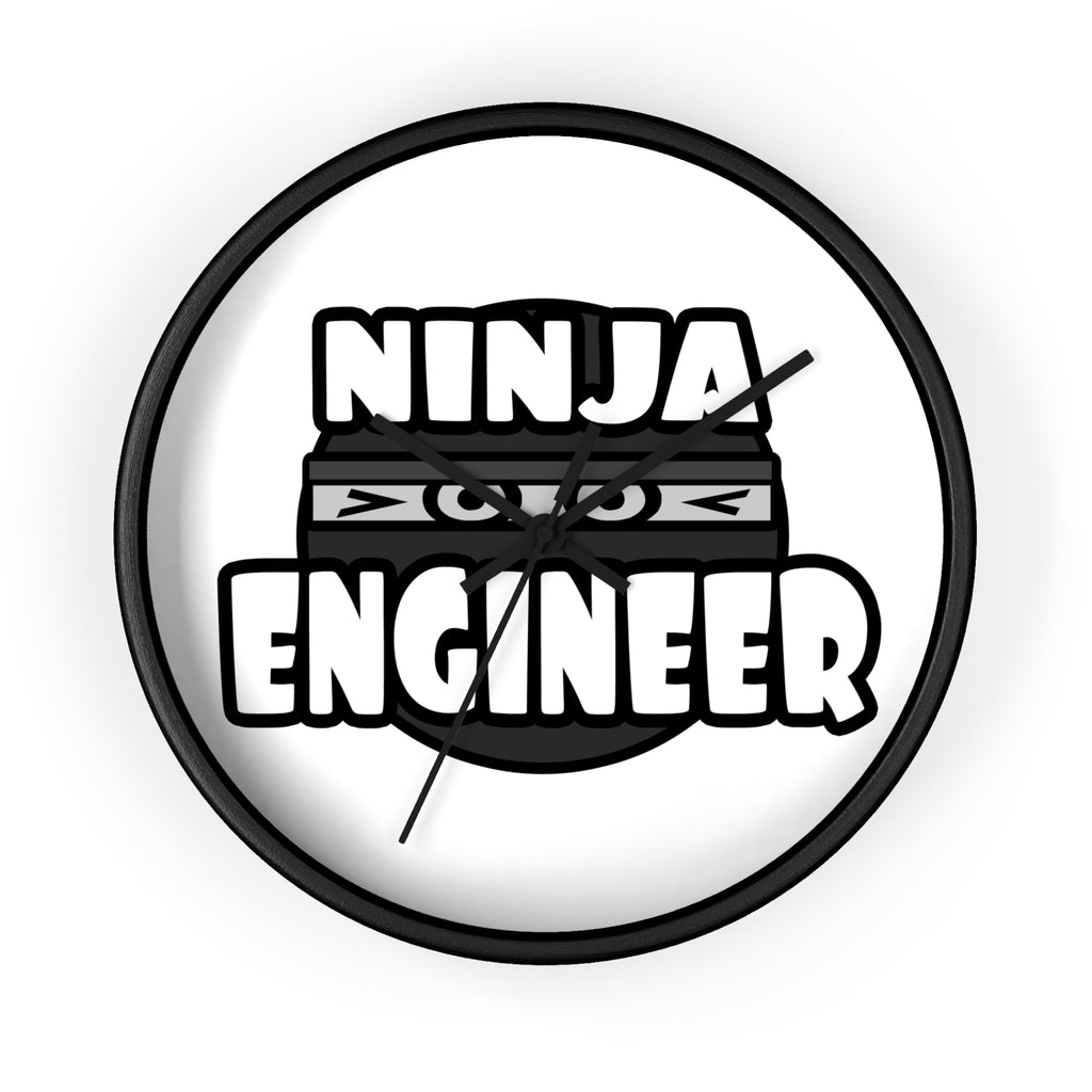 Ninja Engineer (2) - Wall Clock