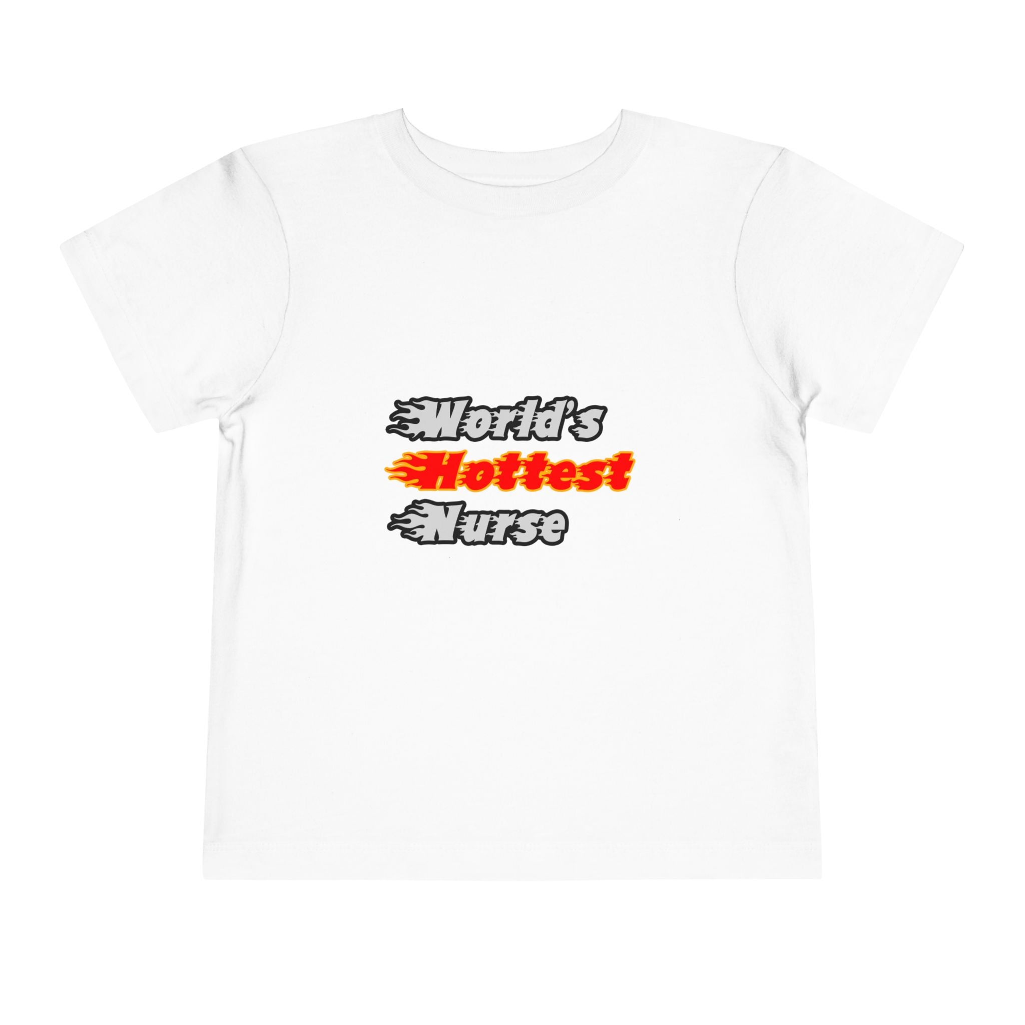 World's Hottest Nurse - Toddler Short Sleeve Tee
