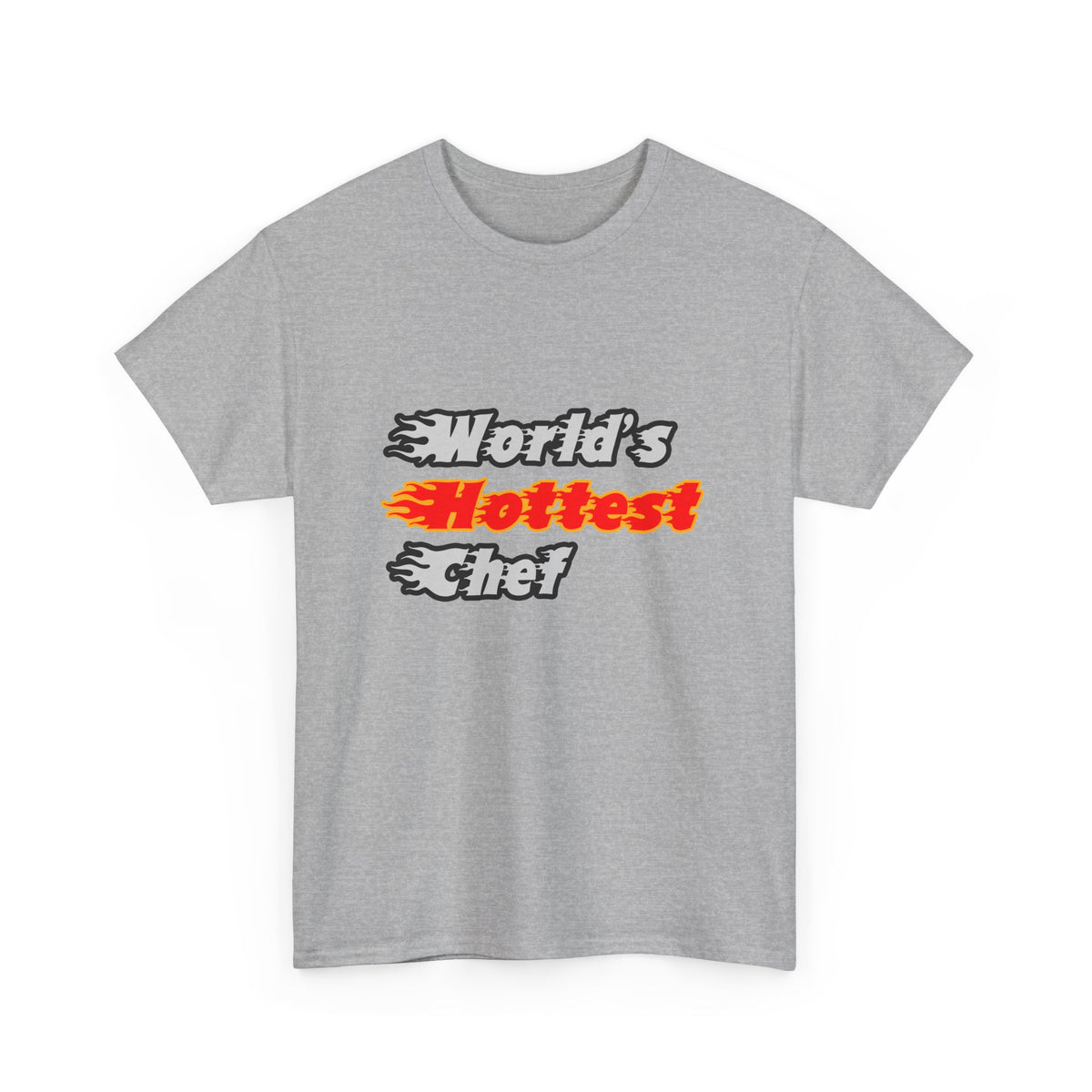 World's Hottest Chef - Unisex Heavy Cotton Tee