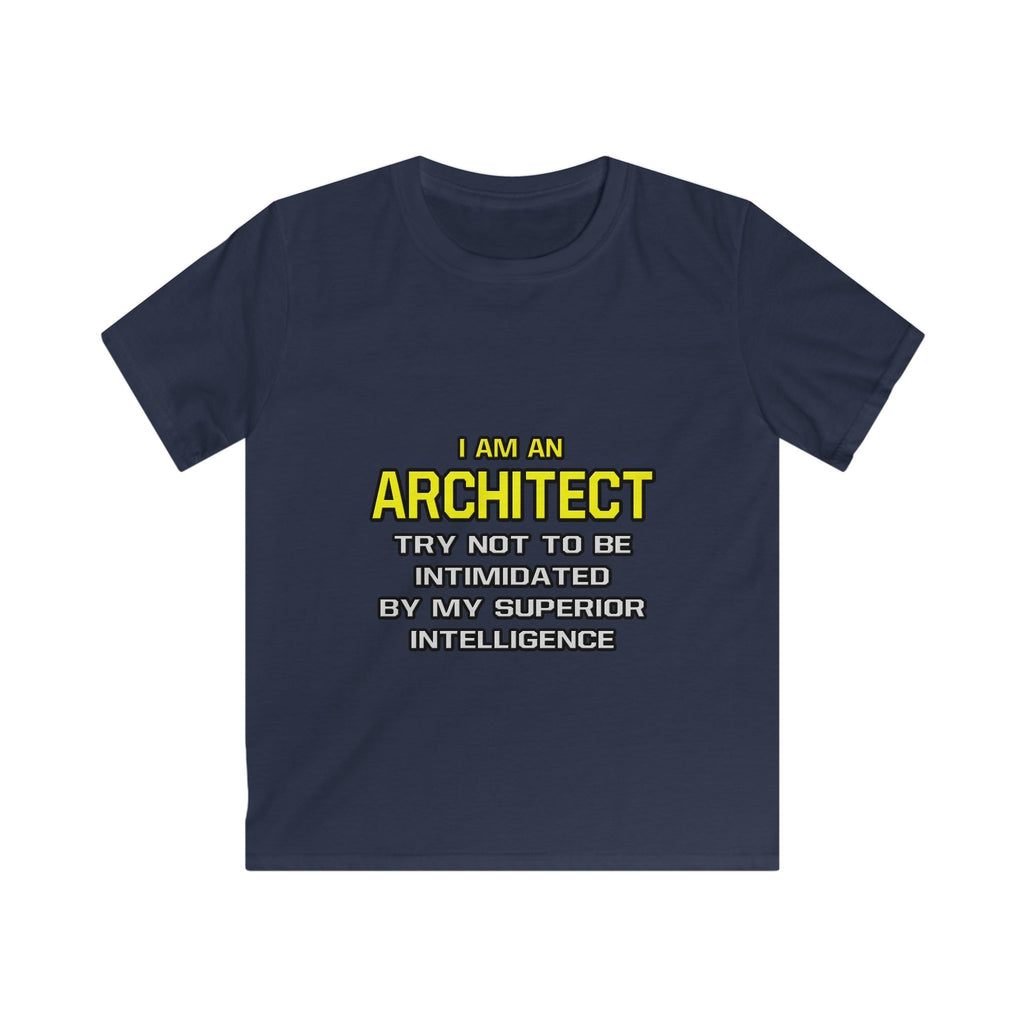 Architect...Superior Intelligence - Kids Softstyle Tee