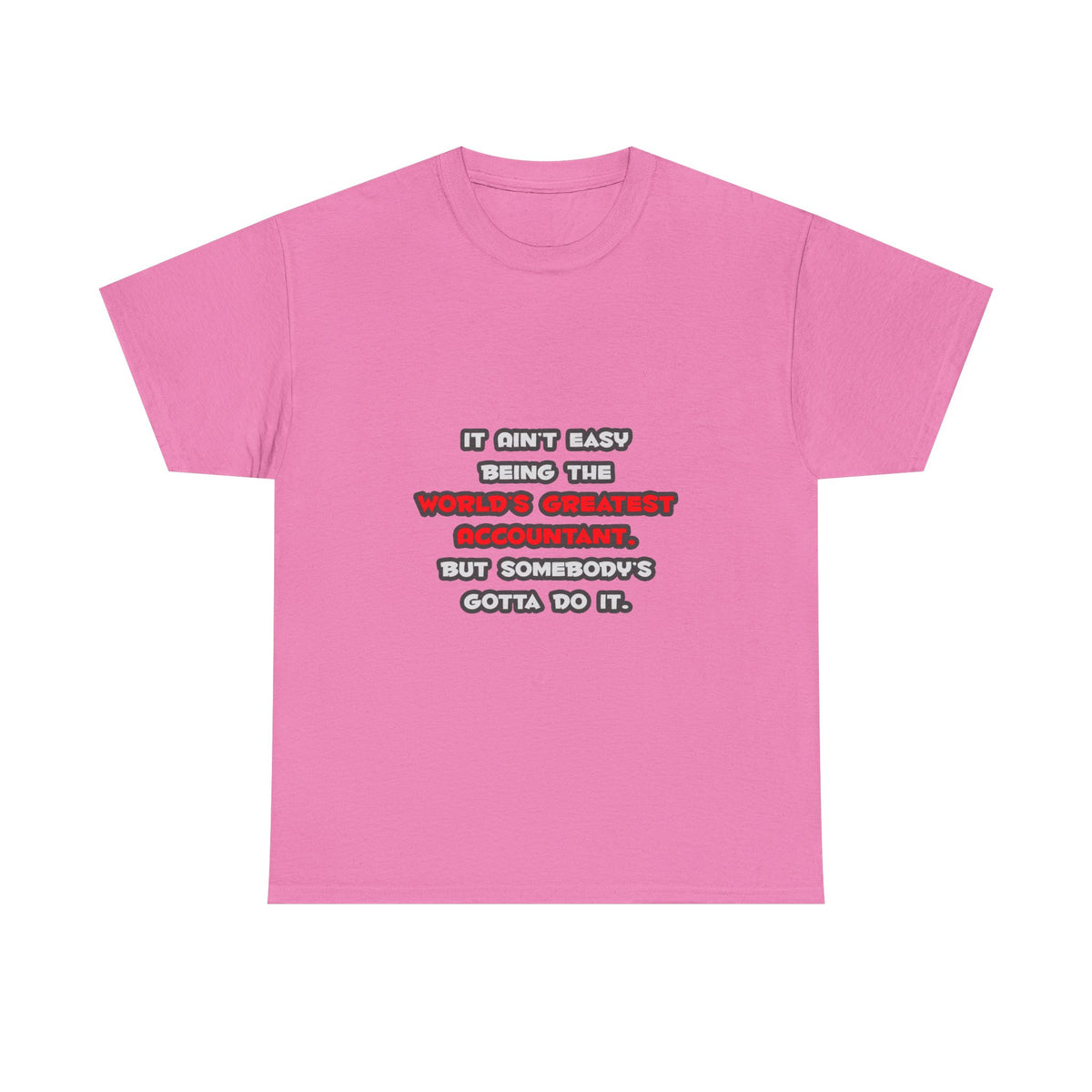 World's Greatest Accountant Joke - Unisex Heavy Cotton Tee