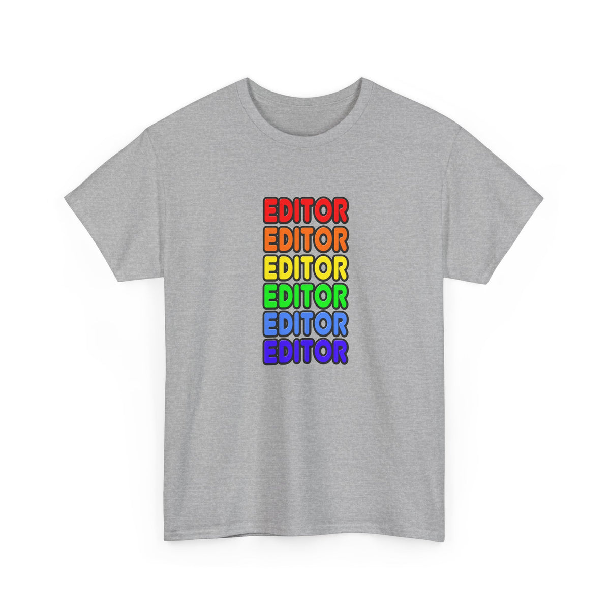 Rainbow Editor - Unisex Heavy Cotton Tee