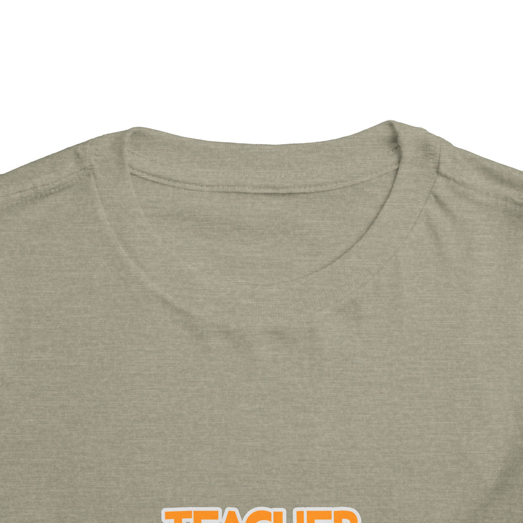 Teacher ... Will Work For Cupcakes - Toddler Short Sleeve Tee