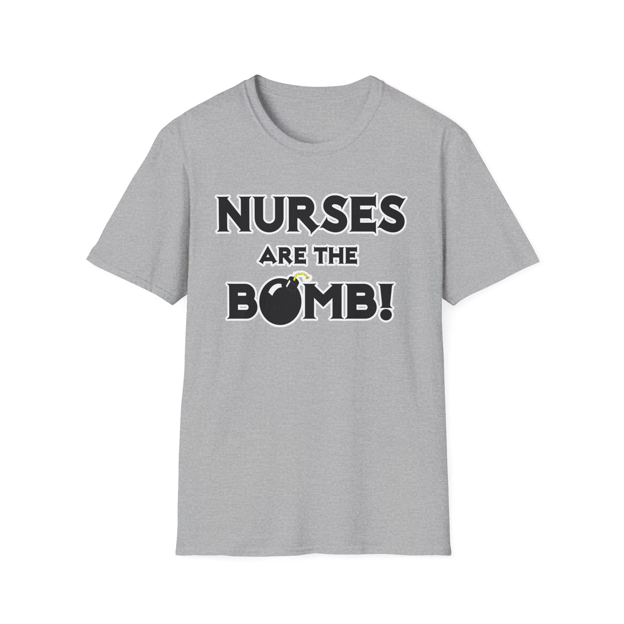 Nurses Are The Bomb! (2) - Unisex Softstyle T-Shirt