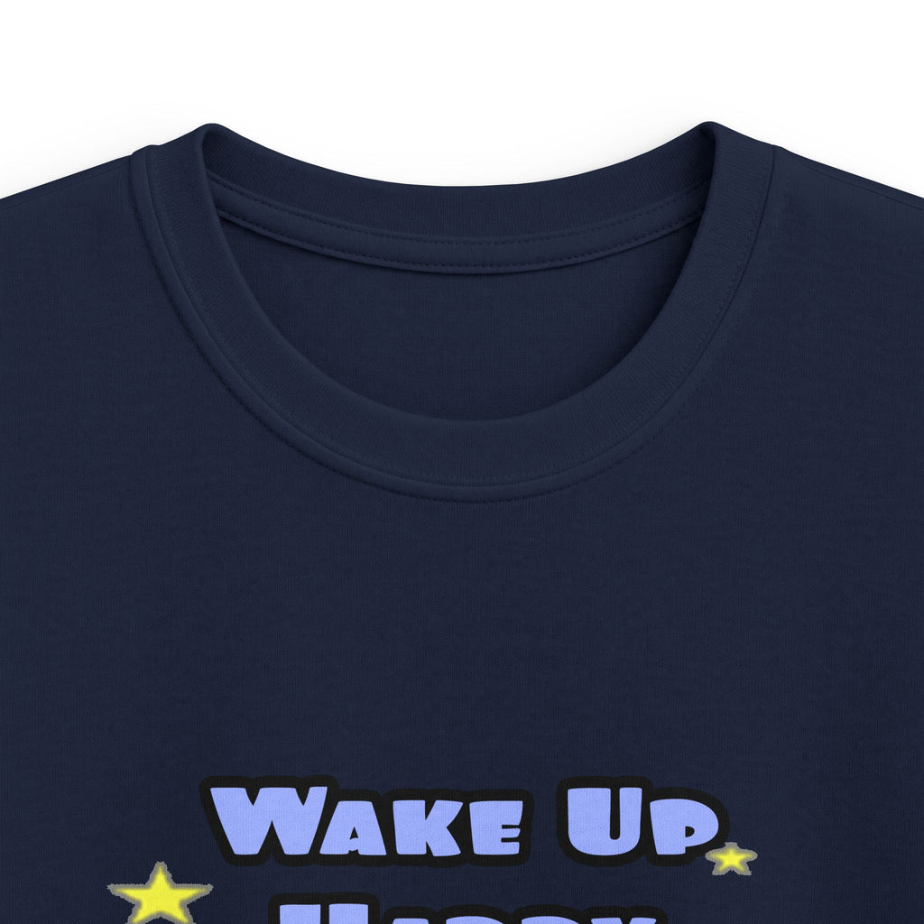 Wake Up Happy .. Sleep With Cardiovascular Tech - Kids Softstyle Tee