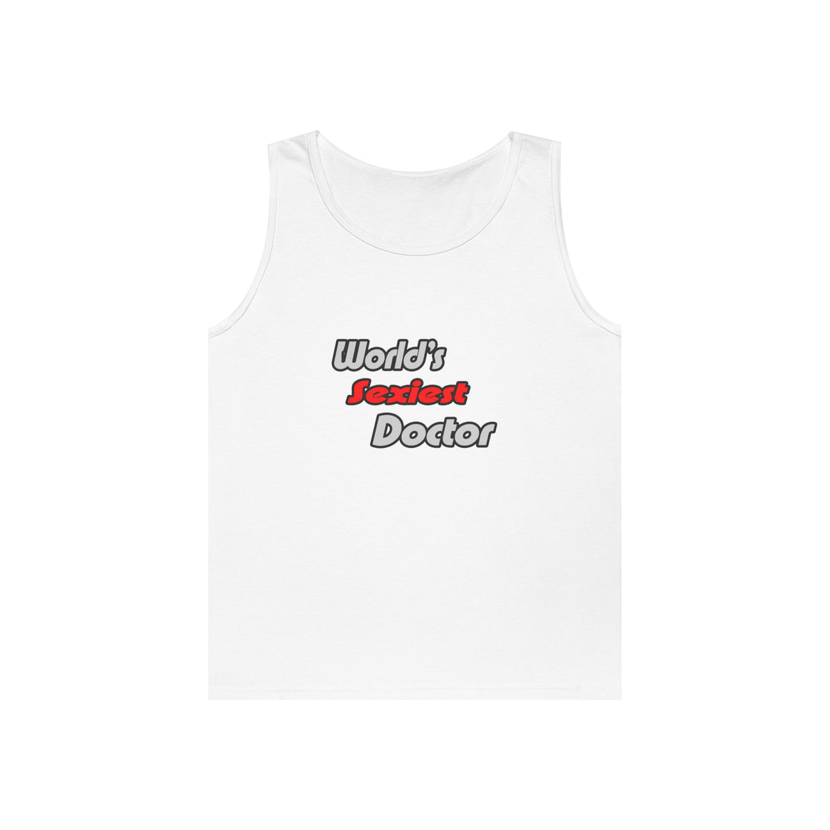 World's Sexiest Doctor - Unisex Heavy Cotton Tank Top