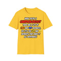 Cardiologist .. OMG WTF LOL - Unisex Softstyle T-Shirt