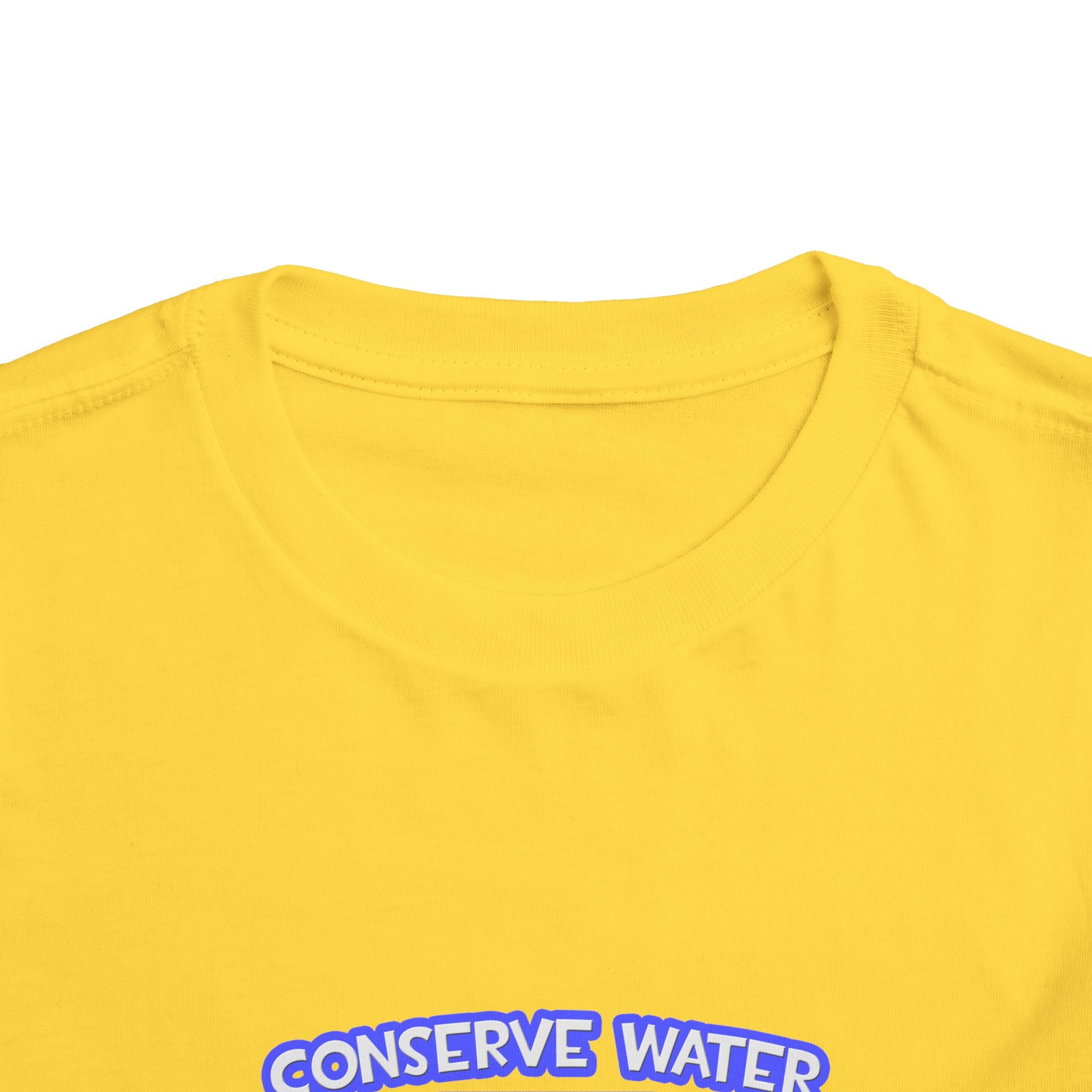 Conserve Water .. Shower With Aerospace Engineer - Toddler Short Sleeve Tee