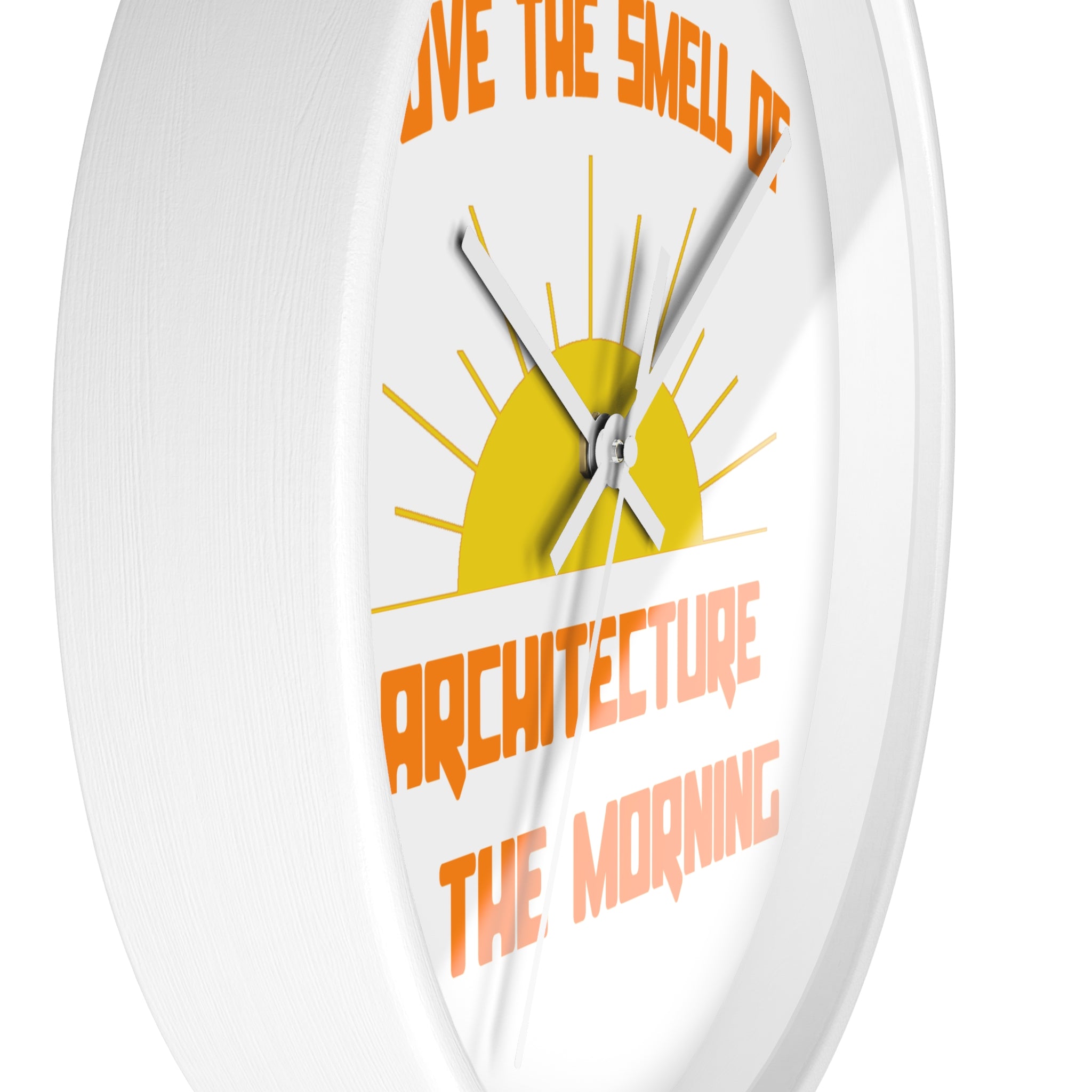 Smell of Architecture in the Morning - Wall Clock