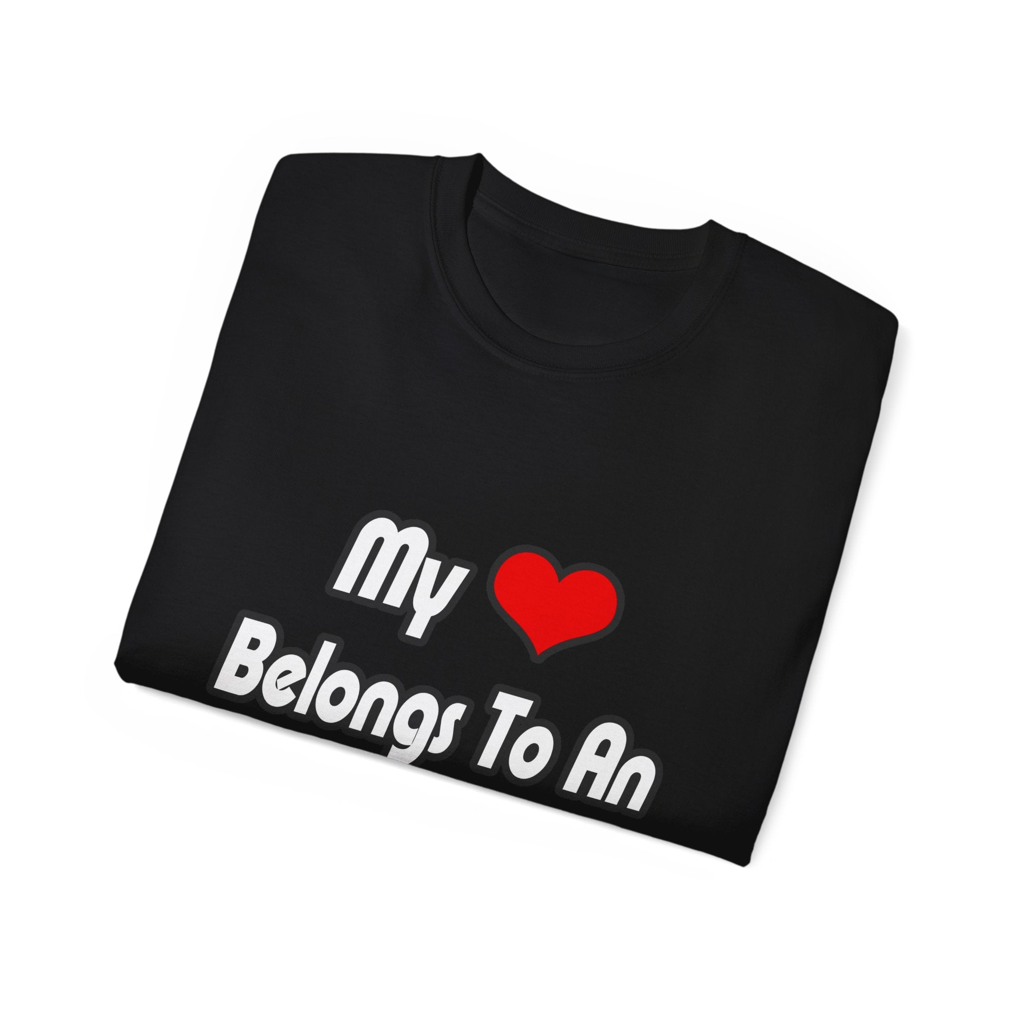 My Heart Belongs To An Engineer - Unisex Ultra Cotton Tee