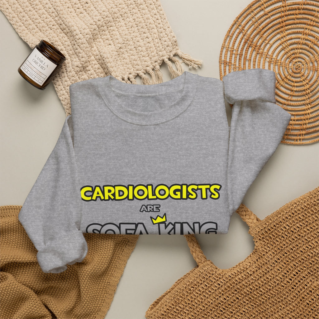 Cardiologists Are Sofa King Cool - Unisex Heavy Blend™ Crewneck Sweatshirt