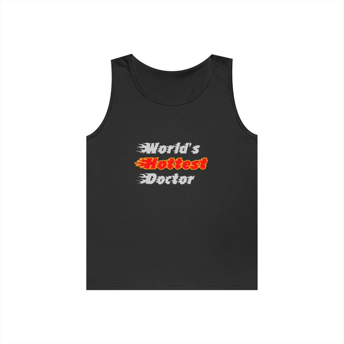 World's Hottest Doctor - Unisex Heavy Cotton Tank Top
