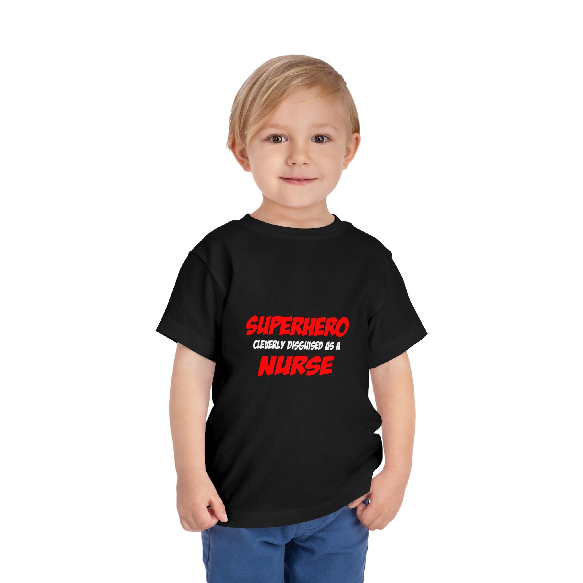 Superhero...Nurse - Toddler Short Sleeve Tee