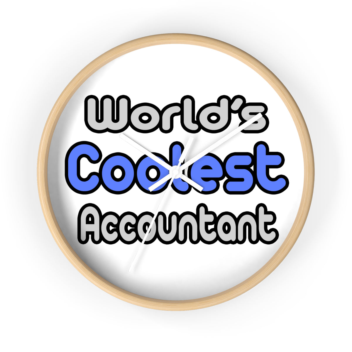 World's Coolest Accountant - Wall Clock