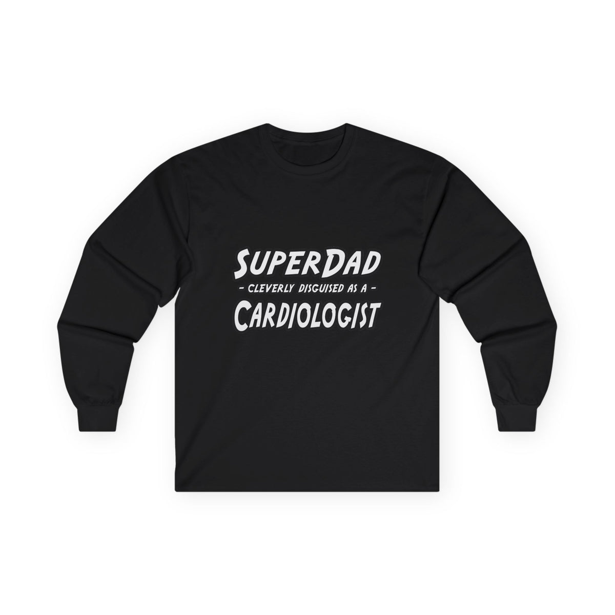 SuperDad...Cardiologist - Unisex Ultra Cotton Long Sleeve Tee