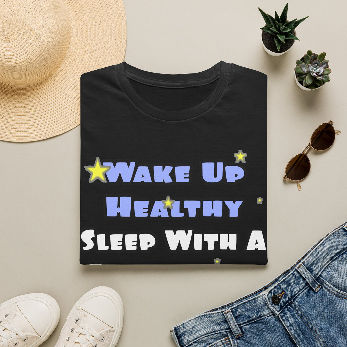 Wake Up Healthy...Sleep With a Psych Nurse - Unisex Softstyle T-Shirt