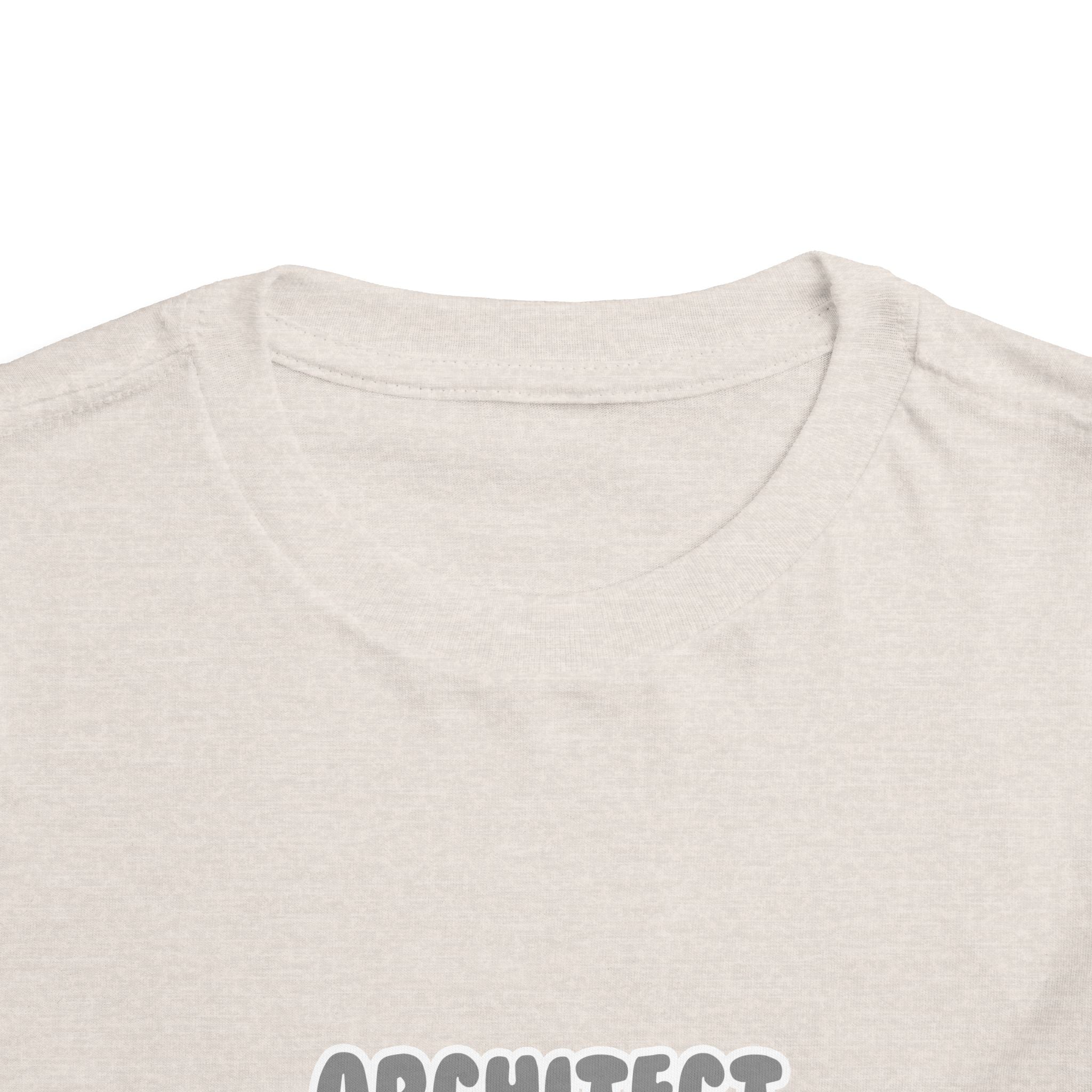 Architect ... Will Work For Ice Cream - Toddler Short Sleeve Tee