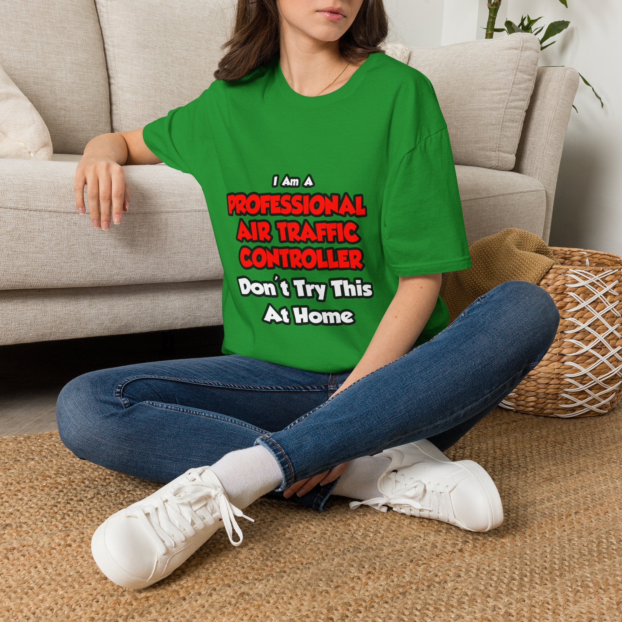 Professional Air Traffic Controller ... Don't Try - Unisex Softstyle T-Shirt