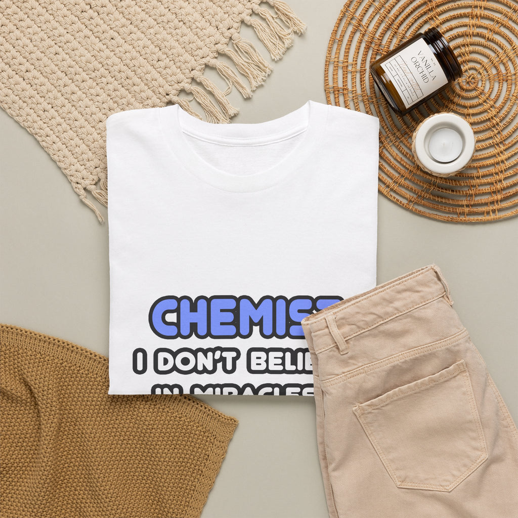 Miracles and Chemists - Unisex Heavy Cotton Tee