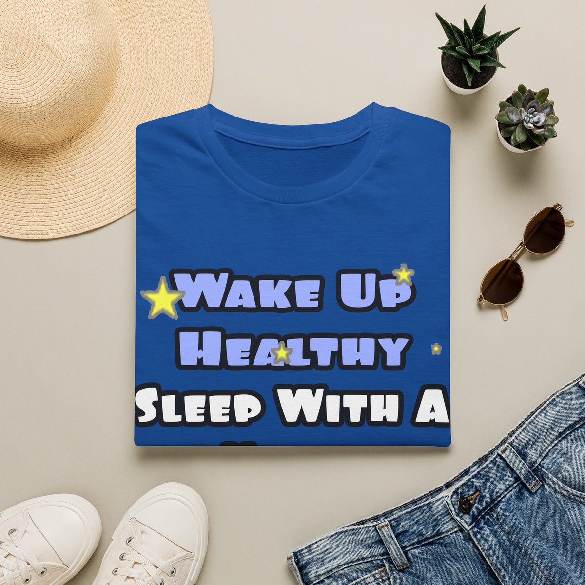 Wake Up Healthy...Sleep With a Nurse Anesthetist - Unisex Softstyle T-Shirt