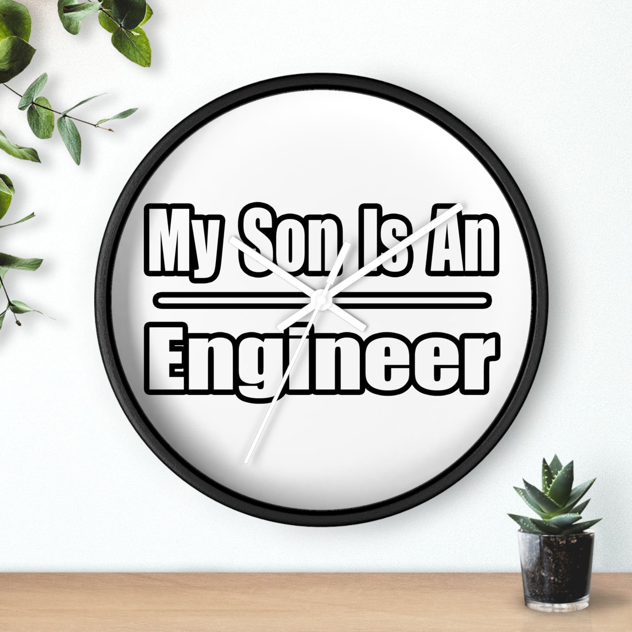My Son Engineer - Wall Clock
