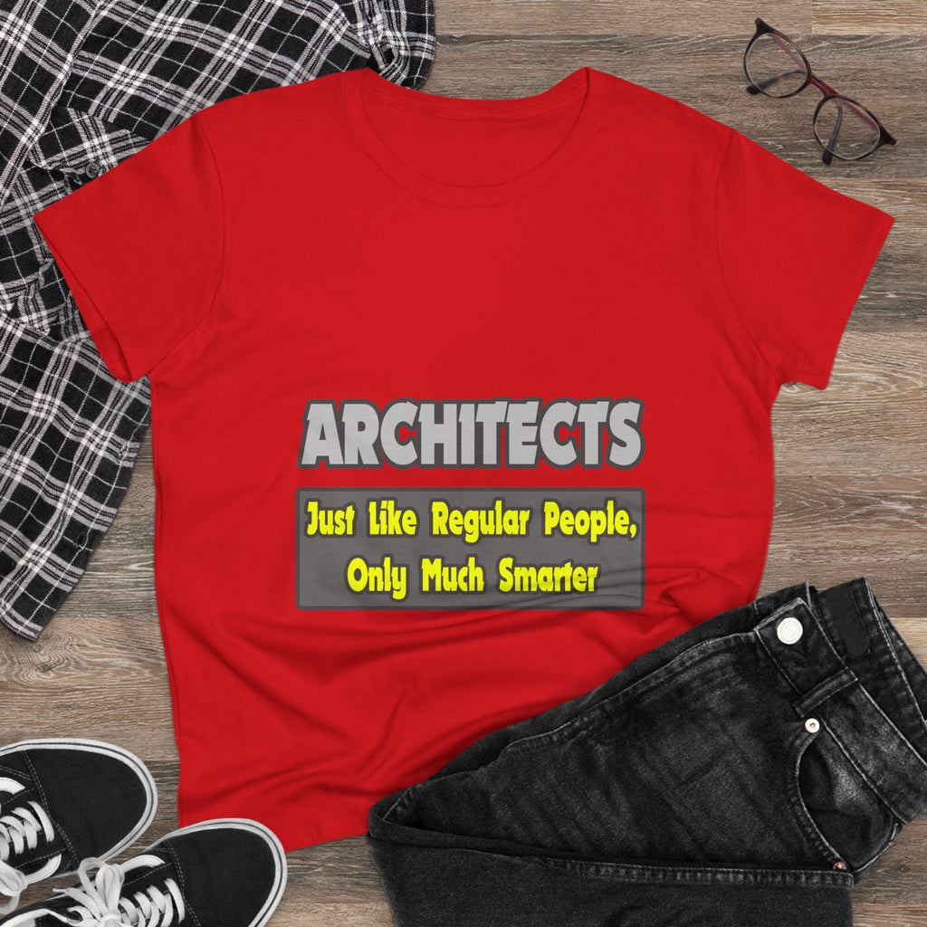 Architects...Smarter - Women's Midweight Cotton Tee