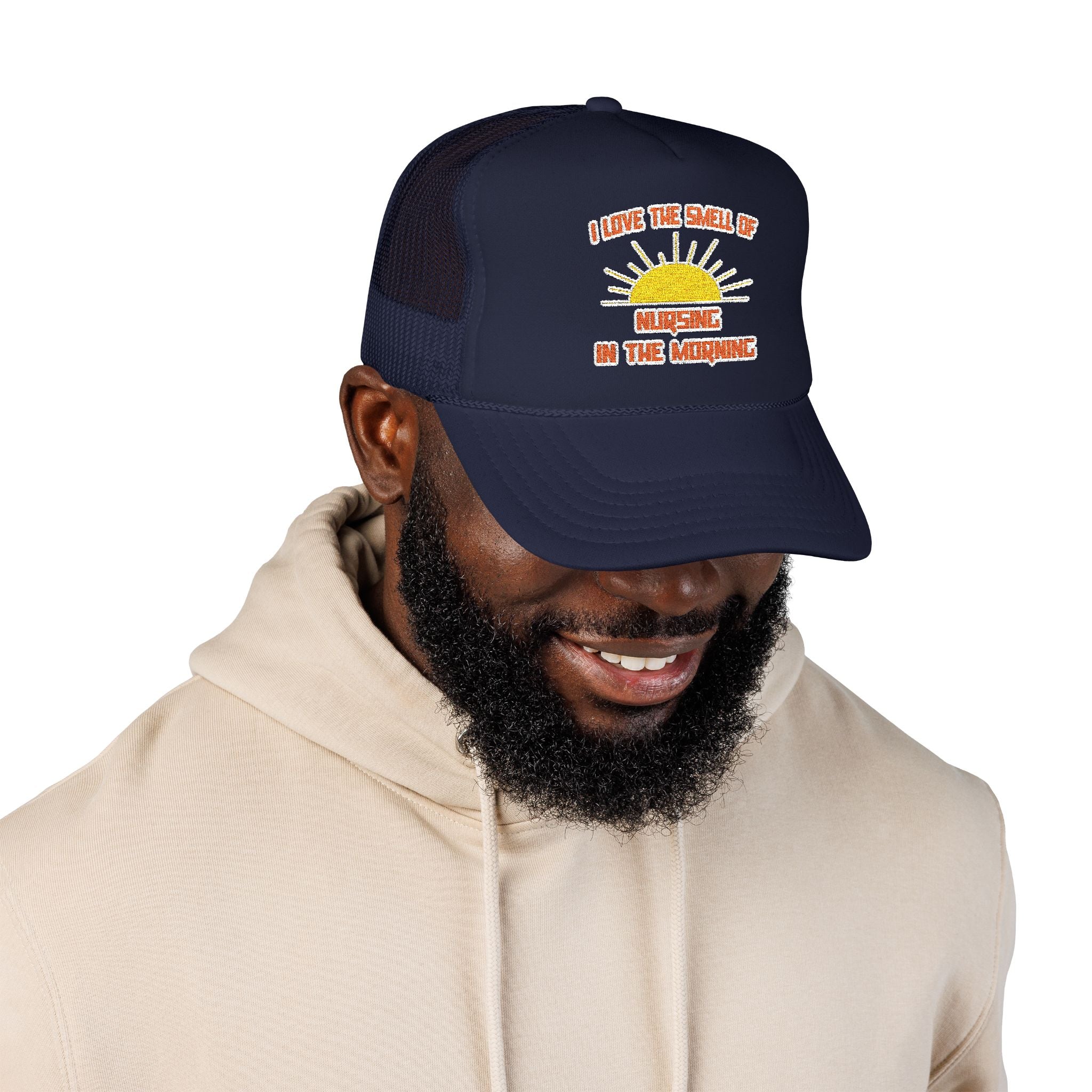 Smell of Nursing in the Morning - Foam Trucker Hat