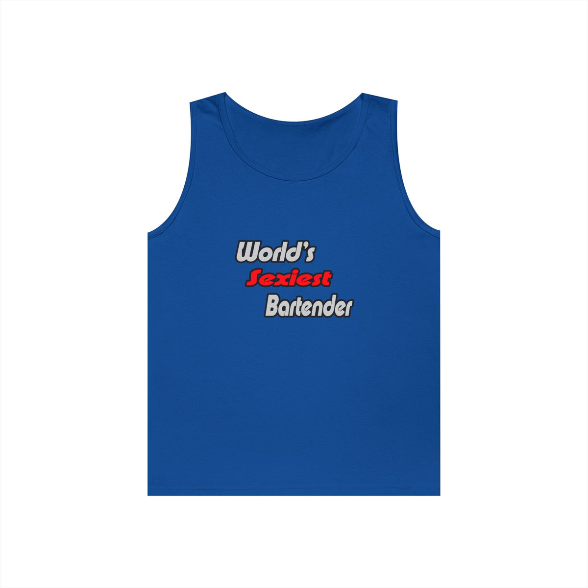 World's Sexiest Bartender - Unisex Heavy Cotton Tank Top