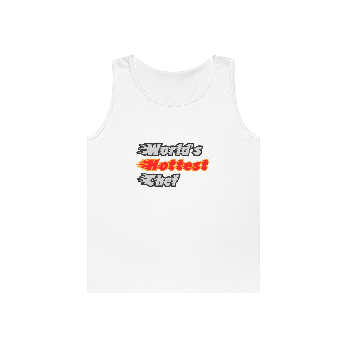 World's Hottest Chef - Unisex Heavy Cotton Tank Top