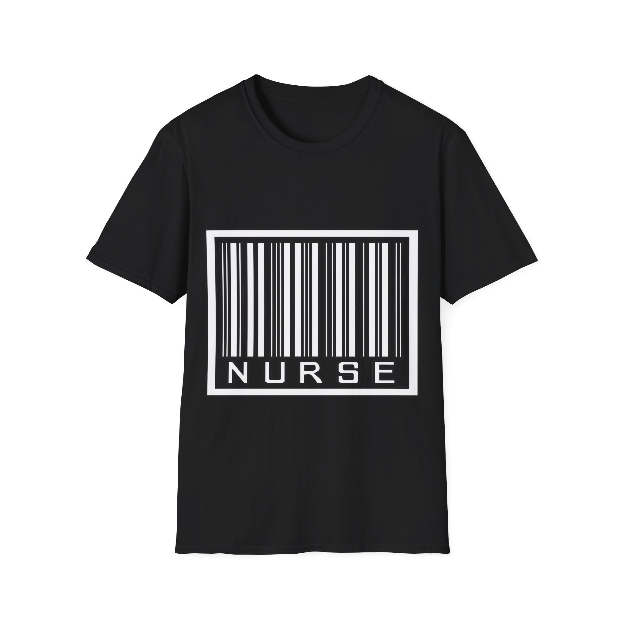 Barcode Nurse - Unisex Softstyle T-Shirt