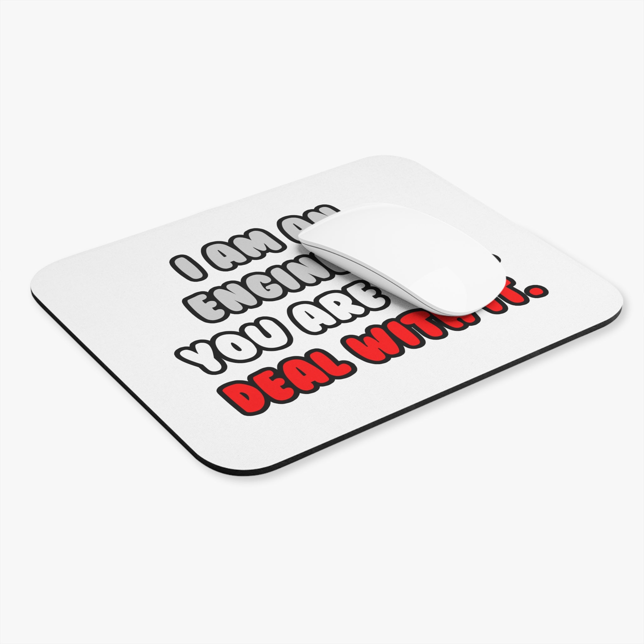 Deal With It ... Funny Engineer - Mouse Pad (Rectangle)