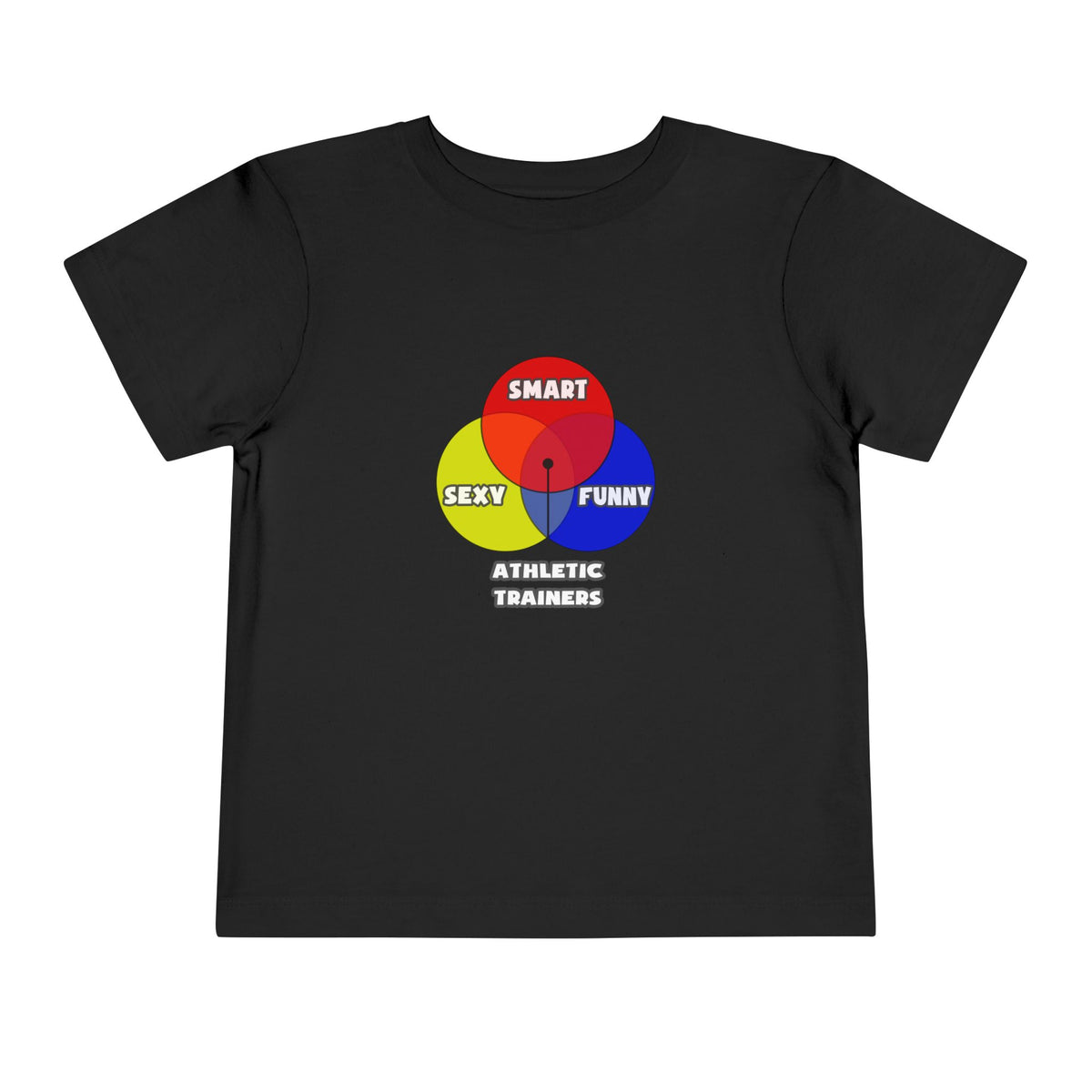 Venn Diagram .. Athletic Trainers - Toddler Short Sleeve Tee