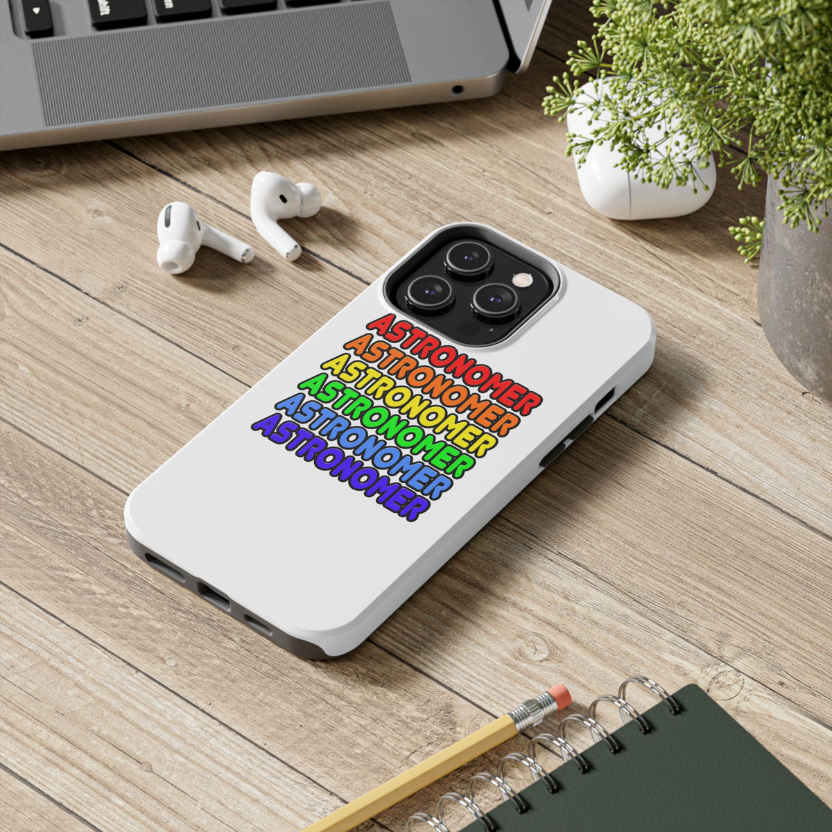 Rainbow Astronomer - Tough Phone Cases